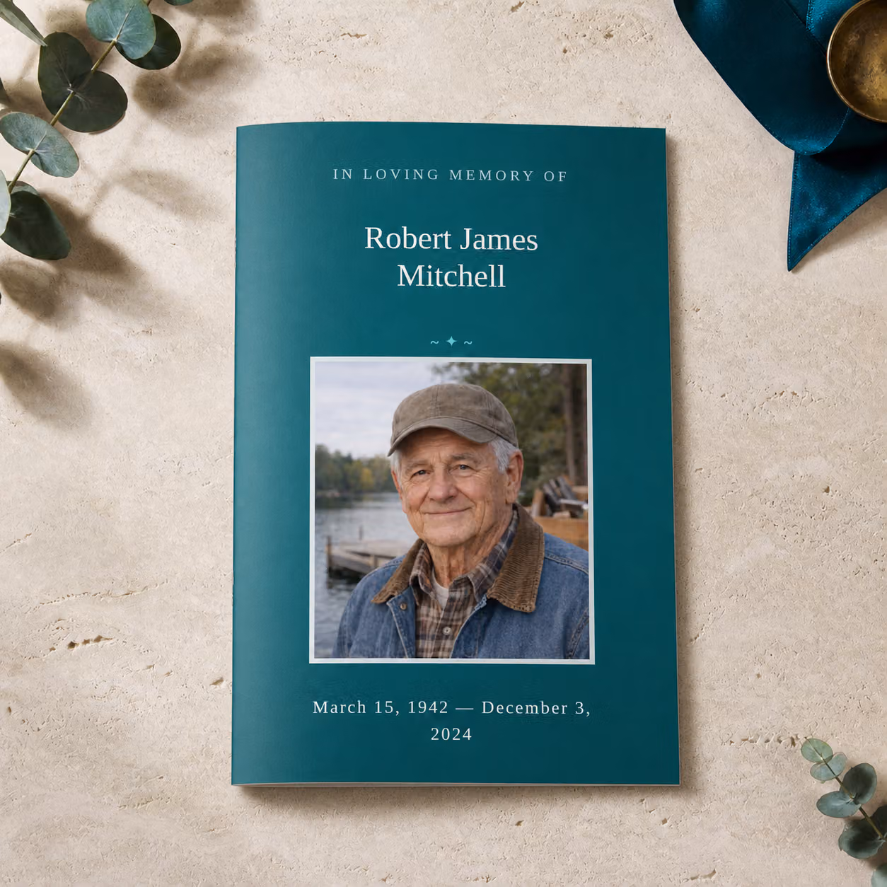Preview of Classic Teal Pamphlet