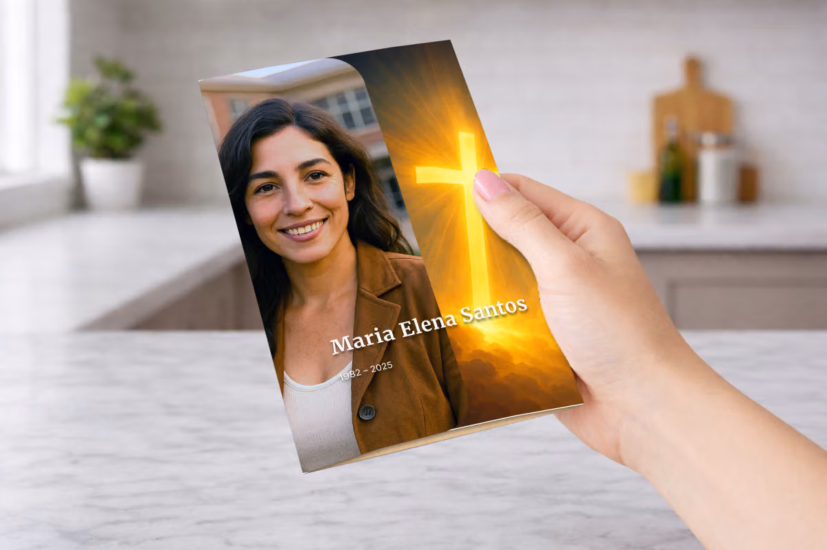 Christian Devotional Pamphlet — In Hand